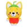 Image de Peluche Little Corgi Cuties 20 cm - Fraise