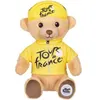 Image de Peluche Tour de France Ours maillot à pois 15 cm