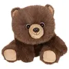 Image de Peluche Floppy Choopy Ours brun - 22 cm - Marron