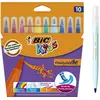 Image de Bic Kids, Écriture + dessin, Stylos à pointe de fibre Visaquarelle (10x)