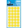 Image de Agipa - Disques Adhesifs 15 Mm Jaune - Sac De 168