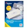 Image de Agipa, Étiquettes, Étiquettes universelles, 63,5 x 38,1 mm, blancá