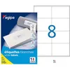 Image de AGIPA BOITE 800 ETIQ POLYV 105X70