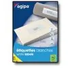 Image de APLI-Agipa - Adhésif permanent - blanc - 99.1 x 33.9 mm 400 étiquette(s) (25 feuille(s) x 16) étiquettes