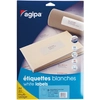 Image de Agipa - Etiquette Adresse Coin Rond 200x289 - Pochette De 20f