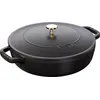 Image de STAUB Sauteuse Chistera 24 cm Noir