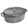 Image de STAUB Cocotte Ovale 27 cm Gris Graphite