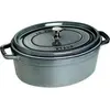 Image de STAUB Cocotte Ovale 29 cm Gris Graphite