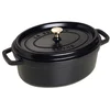 Image de Staub - 1102925 - Cocotte - Ovale - Noire Mat - 29 cm