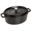 Image de Staub - 1103125 - Cocotte - Ovale - Noire Mat - 31 cm