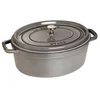 Image de Staub - 1103318 - Cocotte - Ovale - Grise Graphite - 33 cm