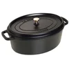 Image de Staub - 1103725 - Cocotte - Ovale - Noire Mat - 37 cm