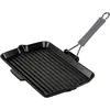 Image de Staub Poêle à griller, Poêle + casserole, Noir
