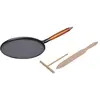 Image de Staub Poêle à crêpes, Poêle + casserole, Noir
