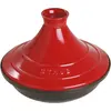 Image de Staub Tajine, Poêle + casserole, Noir, Rouge