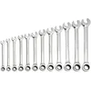Image de Clés Mixtes à Cliquet (x12)