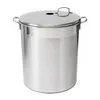 Image de Stérilisateur pour 12 bocaux et traiteur 37 l en inox - Guillouard - Gris - Inox
