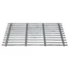 Image de Grille gratte pieds en acier galvanisé 60 x 30 cm