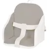 Image de Candide - Coussin de chaise PVC avec sangles gris/blanc