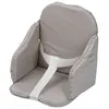 Image de Tinéo - Coussin de chaise bébé à sangles gris