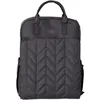 Image de Sac A Langer - Tineo- Forme Sac A Dos - Matelassé - Noir