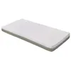 Image de Matelas Aloé Vera Déhoussable 70x140x10 cm Blanc/Vert Olive - CANDIDE - Blanc
