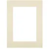 Image de Passe-partout beige 50x70 cm ouverture 40x50 cm CEANOTHE en carton - Fabriqué en France