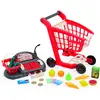 Image de Ecoiffier, Épicerie : accessoires, Chariot + Caisse Supermarché