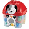 Image de Jeu de construction Ecoiffier Baril chien Abrick 50 pièces
