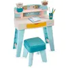 Image de Ecoiffier 7924 Bb Abrick - Mon Premier Bureau - 12 Mois - Bien Install Pour Travailler