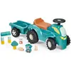 Image de Ecoiffier ferngesteuerter Traktor mit Anhänger - 15 Stück.