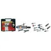 Image de Coffret meuleuse droite + 15 accessoires Mecafer