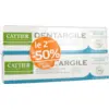 Image de Cattier Dentargile Dentifrice à l'Argile Bio 2 x 75 ml