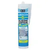 Image de Mastic sanitaire silicone neutre Gebsicone W2 coloris blanc cartouche de 310 ml