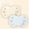 Image de BIOLANE Lot de 2 sucettes anatomiques 0-6 mois / Bleu BSAE1BB