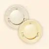 Image de BIOLANE Lot de 2 sucettes rondes 0-6 mois / Jaune BSRO1JB