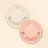 Image de BIOLANE Lot de 2 sucettes rondes 6-18 mois / Rose BSRO2RB