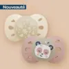 Image de BIOLANE Lot de 2 sucettes nuit anatomiques animaux +18 mois / Rose BSAN3RB