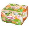 Image de Babybio Mes 1ers Légumes Offre Diversification des 4 Mois Bio Pots 130 g x 4