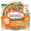 Image de Babybio Carottes Coquillettes Champignon Jambon de 15 Mois à 3 Ans Bio 200 g