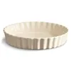 Image de Tourtière haute beige 24 cm - Emile Henry - Beige - Céramique