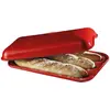Image de Emile Henry Henry Baguettesvorm 39 x 24 cm aardewerk rood, Moule à gâteau, Rouge