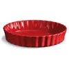 Image de Tourtière haute Grand Cru rouge - Emile Henry - Rouge - Céramique