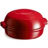 Image de Emile Henry EH348417 Cheese Baker - Grand Cru, Caquelon, Rouge