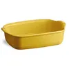 Image de Plat à four rectangle jaune 22 cm - Emile Henry - Jaune - Céramique