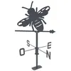 Image de Louis Moulin Girouette Abeille - 45x74 cm - anthracite