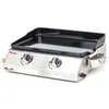 Image de Plancha à gaz Vera 200 avec cuve en inox - Somagic