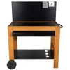Image de Chariot pour plancha en bois Halong - Somagic