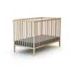 Image de Lit bébé 60x120 hêtre brut