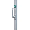 Image de Crémone pompier à poignée rotative L 2,3 m Alu ISEO 43002301